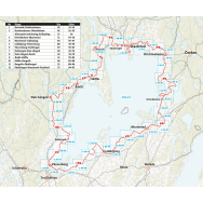 Vänerleden Cykelatlas Calazo